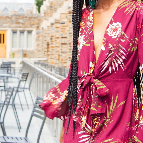 Wine Me Down Romper - Picture 3 of 3